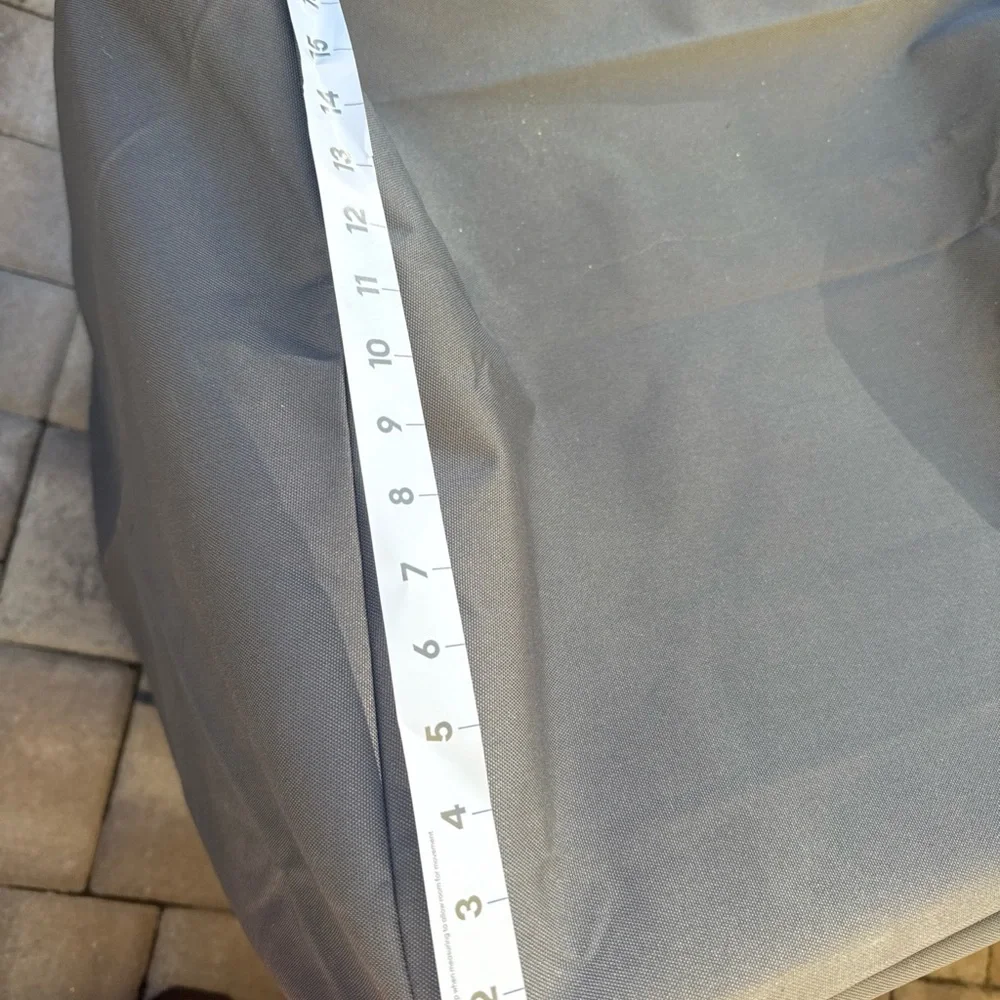 West Elm Gray Chair Covers x4